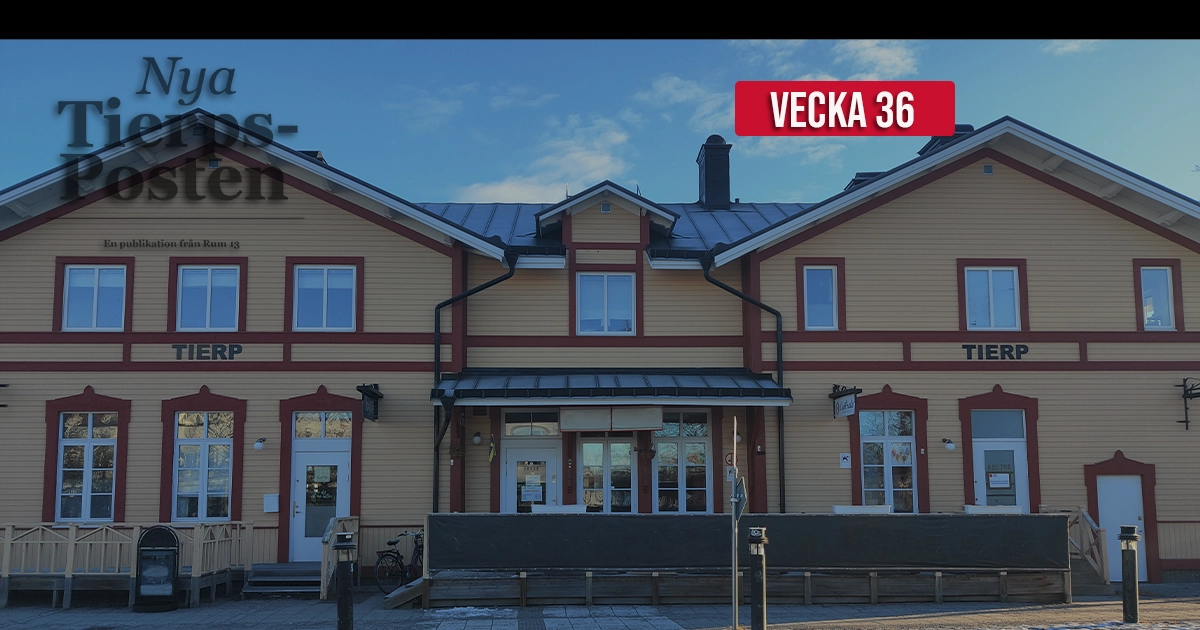 Vad händer i Tierps kommun vecka 36?